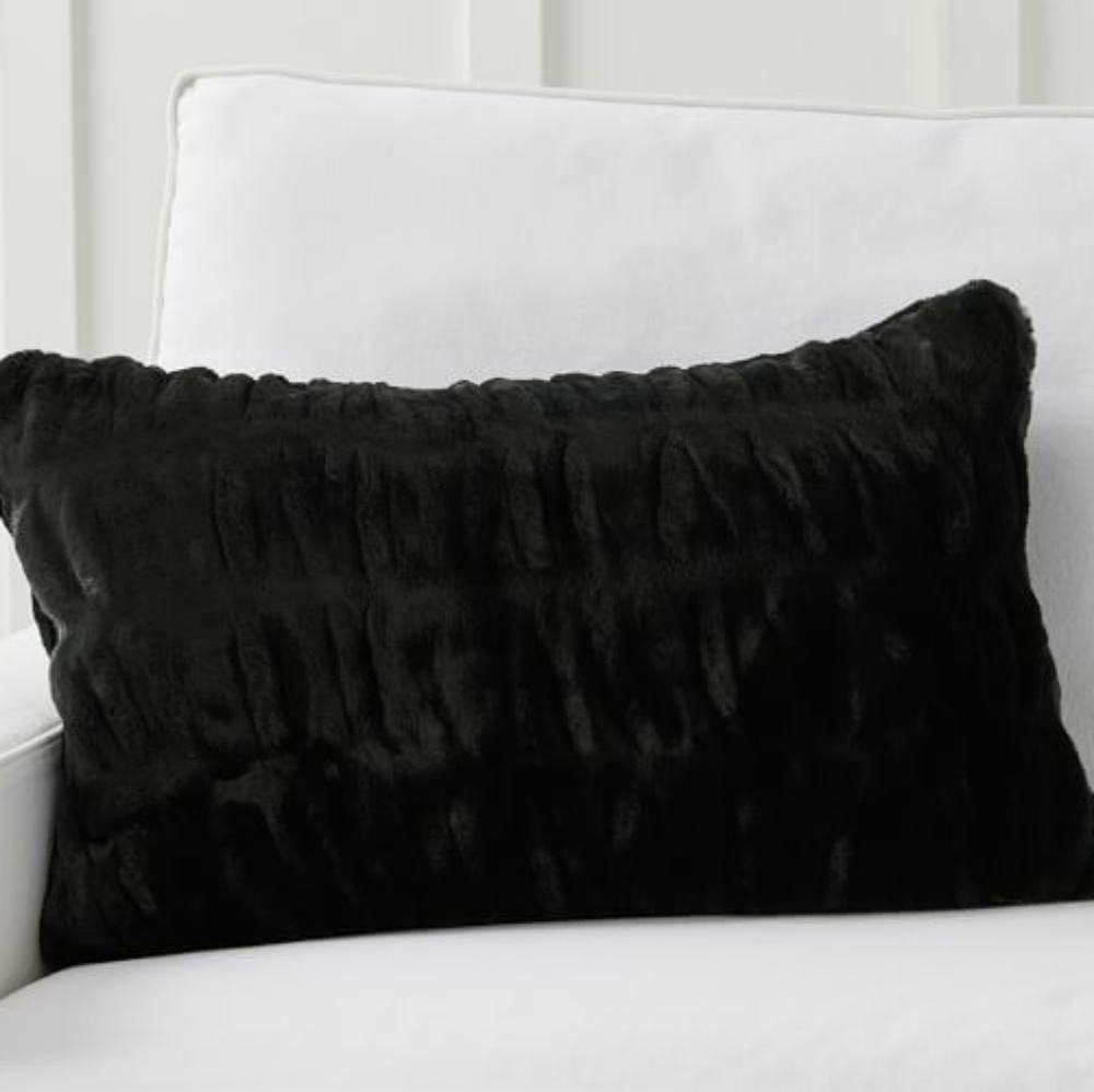 Pottery Barn Black Accent Pillow Cover